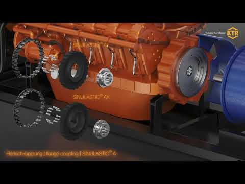KTR FLANGE COUPLING Sinulastic Series