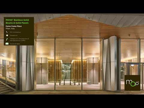 MOSO Bamboo Ceiling & Solid Panels | Corso Como Place