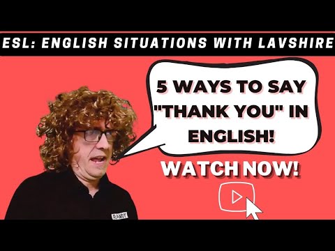 5 Ways to Say "Thank You" in English (Speaking Practice)