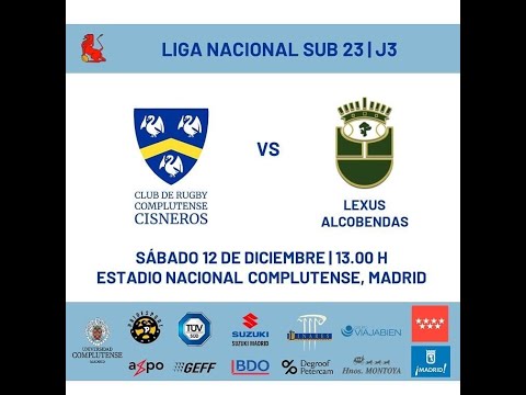 C.R. Complutense Cisneros S23 -  Lexus Alcobendas Rugby Emerging S23