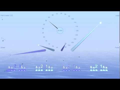 Polyrhythm 6/8 with 6/7, 6/9 and 6/5 played together slowly to very fast  Bounce Metronome