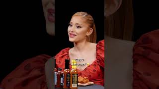Ariana Grande&#39;s reaction to every wing on Hot Ones 🔥