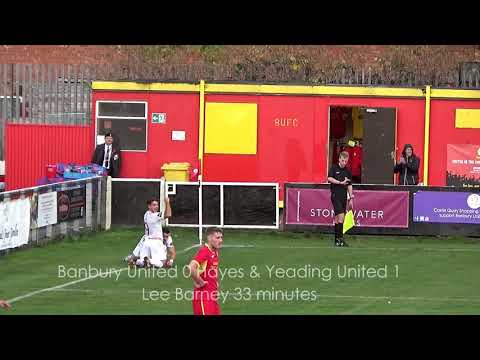 Banbury United 0 Hayes & Yeading United 2 - FA Trophy 2QR - 10 Nov 2018 - Match Highlights