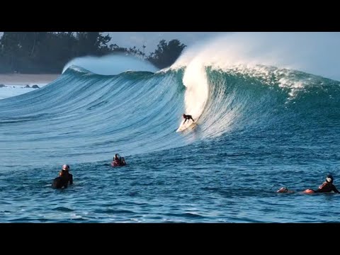 JOHN JOHN FLORENCE Surfing The BEST PIPE Of The Winter...'Nuff Said