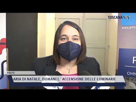 2021-11-26 PRATO - ARIA DI NATALE, DOMANI L'ACCENSIONE DELLE LUMINARIE