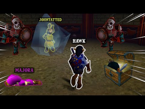 Zelda But It's A MULTIPLAYER RANDOMIZER With DEADLY TRAPS
