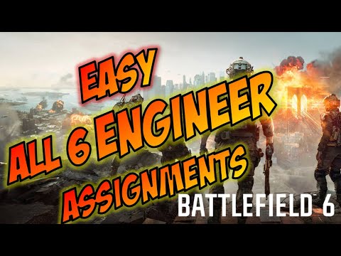 (PATCHED 11/14/2025) Battlefield 6 - EASY unlock all 6 ENGINEER Class Assignment Challenges