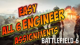 (WORKING see DESCRPT) Battlefield 6 - EASY unlock all 6 ENGINEER Class Assignment Challenges
