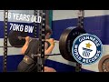 INSANE SQUATS AT 16 YEARS OLD! Road to 160kg squat Ep.4