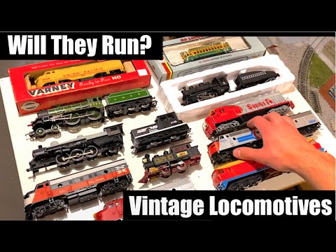 Will they Run? Vintage Locomotive Testing