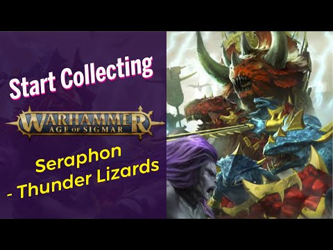 Getting Started With Warhammer Age of Sigmar: Seraphon - Thunder Lizards