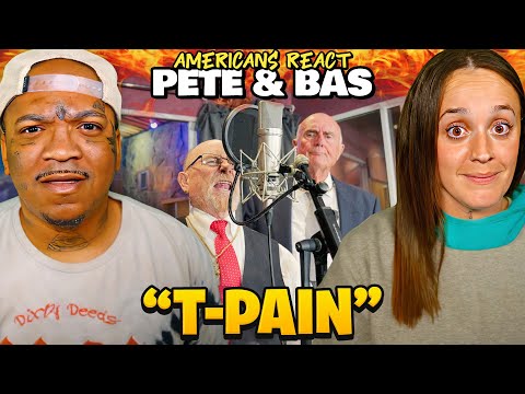 🔥👀 Americans First Time Reacting to Pete & Bas - "T-Pain" (Reaction)