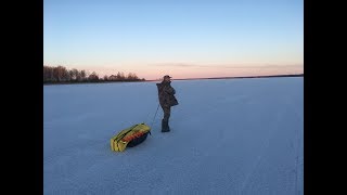 Отчет о рыбалке на яузском водохранилище в марте