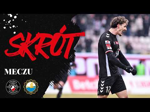 Skrót meczu Polonia Warszawa - FKS Stal Mielec (5:2)
