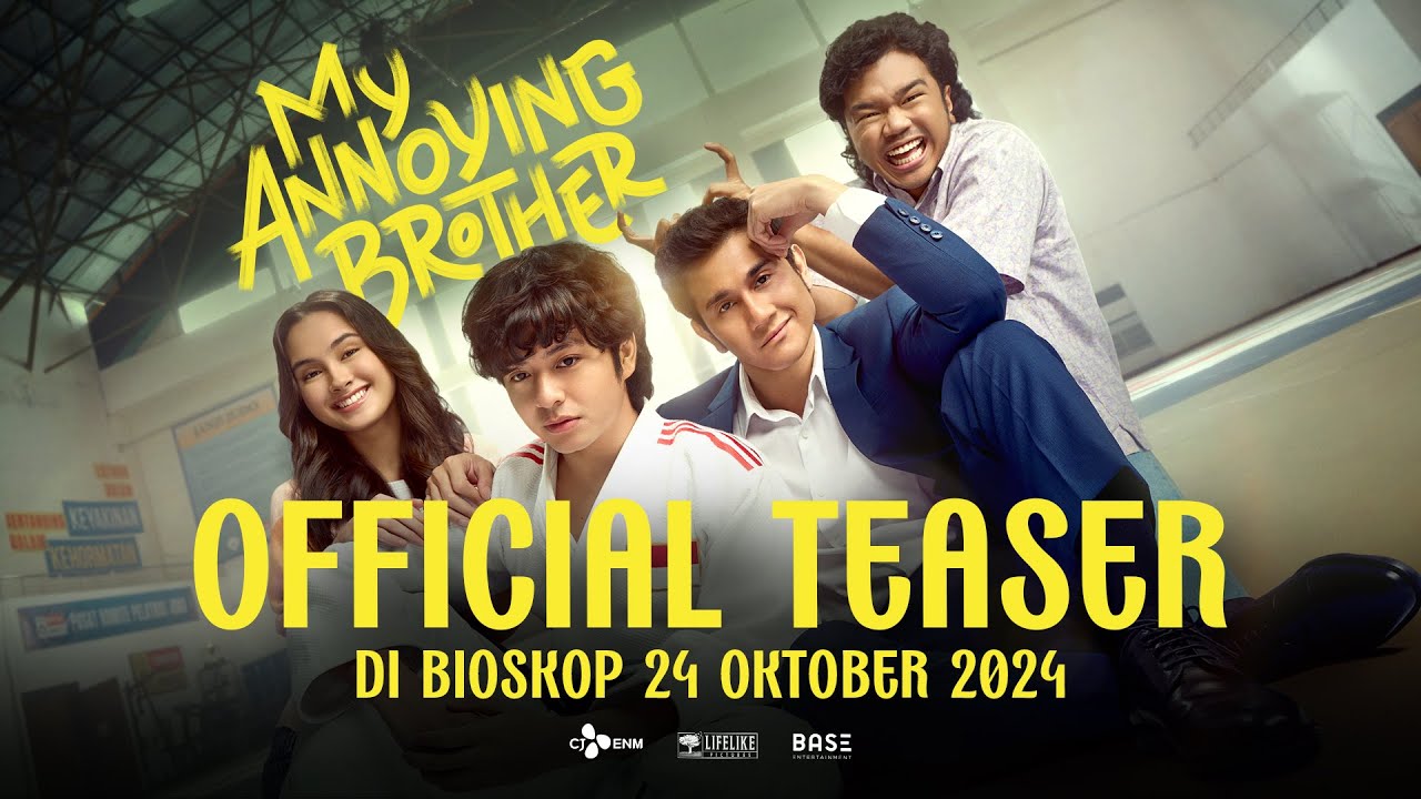 MY ANNOYING BROTHER - Official Teaser | 24 Oktober 2024 di BIOSKOP