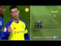 Cristiano Ronaldo free kick vs Abha !!⚽😳💙