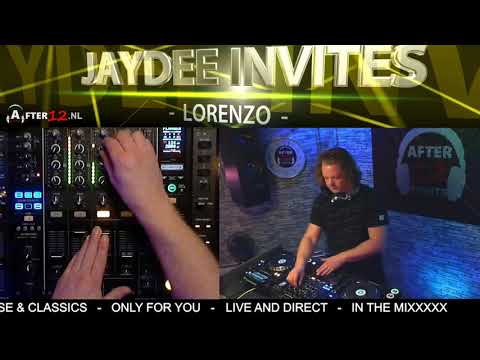 LORENZO | JAYDEE INVITES 19.12.2020 - HOSTED BY AFTER 12 EVENTS - DEEP MELODIC TECH HOUSE & CLASSICS