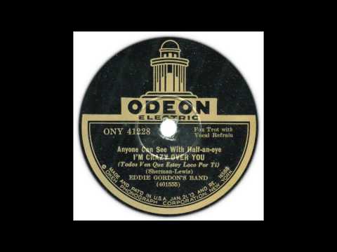 I'M CRAZY OVER YOU -- Sam Lanin Orchestra, feat. Bing Crosby