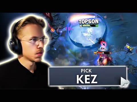 When Topson finally plays KEZ in Ranked ⚔