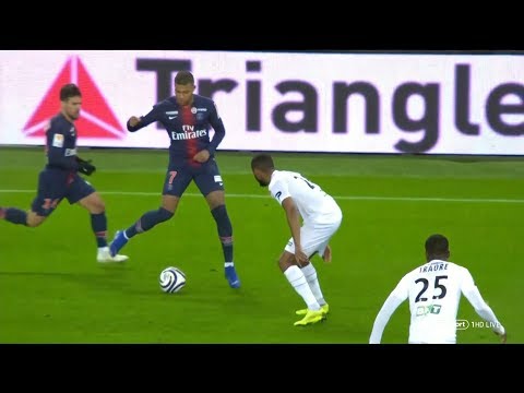 Kylian Mbappé VS Guingamp 09-01-2019