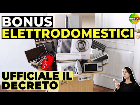 Bonus Elettrodomestici: UFFICIALE il Click Day! Requisiti e cosa comprare
