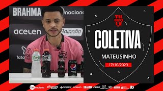 Entrevista coletiva com Mathesinho | 17.10.2023