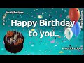 MusicRecipes HAPPY BIRTHDAY Happy Birthday To You Remix Lyrics