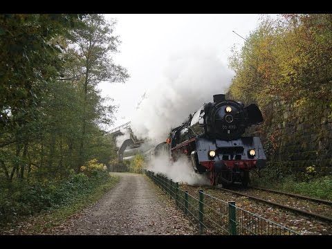 03 1010 -  Im Dampfschnellzug zur Zeche Zollverein - Goldener Oktober im Ruhrgebiet