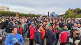 Ex Ilva, sciopero di 24 ore in tutti gli stabilimenti d'Italia: a Taranto in migliaia davanti ai ...