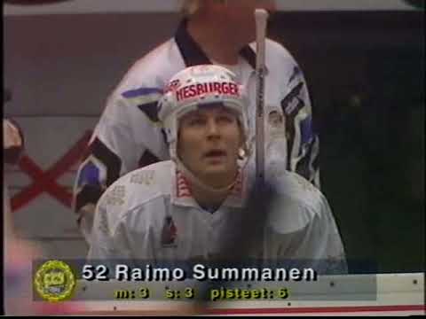 20.9.1992 HIFK - TPS: 4-4 -maali