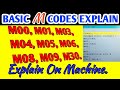 All BASIC M Code For CNC BEGINNER ONLY BY CNC PROGRAMMING IN ENGLISH
