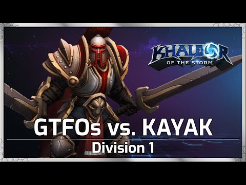 GTFOs vs. Kayak - Division 1 - Heroes of the Storm
