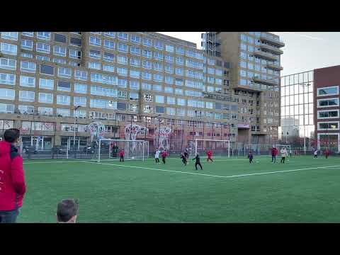 Aannemen schieten tegen V.V.A. Spartaan