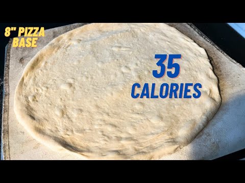 Low calorie pizza crust recipe perfect for weight loss- low calorie foods