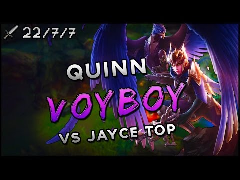 S7 | Voyboy Quinn vs Jayce TOP | Ranked League VOD