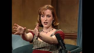 Gillian Anderson Thought She Wasn't Busty Enough for "The X-Files" | Late Night with Conan O’Brien