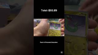 Pack 4:Prismatic Evolution #pokemon #tcg #myteamforscarletandviolet #packbattle #cards #pokemoncard