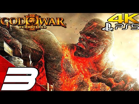 God of War 3 Remastered (PS5) - Gameplay Walkthrough Part 3 - Helios (4K 60FPS)