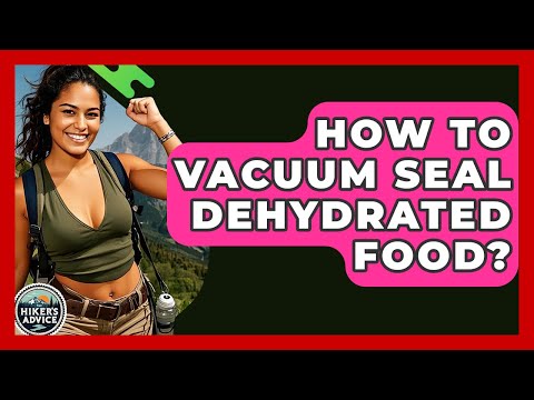 How To Vacuum Seal Dehydrated Food? - The Hiker's Advice