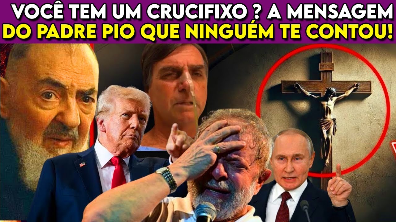 ⚠️URGENTE! SE VOCÊ TEM UM CRUCIFIXO EM CASA, ESCUTE O PADRE PIO AGORA!
