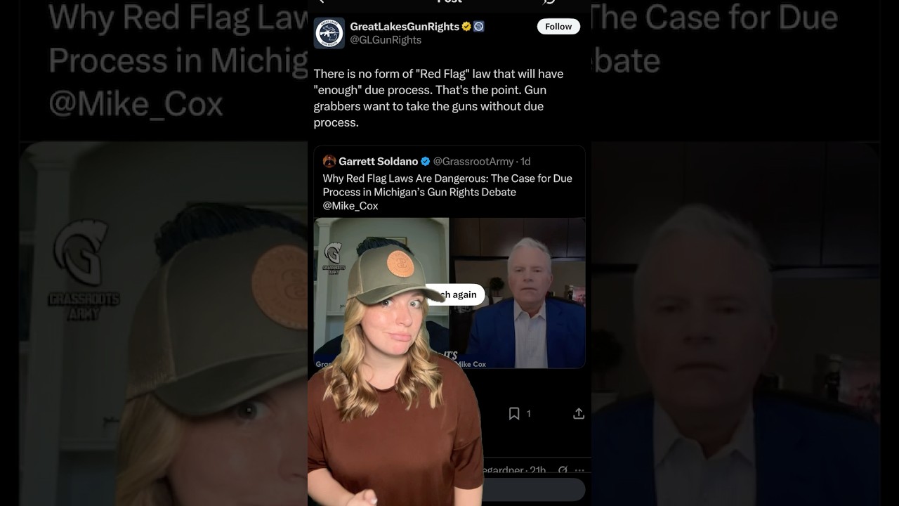 The Lack of Due Process IS The Real Red Flag #2ndamendment #shortsfeed #shortsvideo #shorts