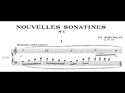 Charles Koechlin - 4 Nouvelles sonatines, Op.87 (Korstick)