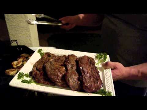 After training at Dryzdel's, steaks at Hardkorowy Koks'!