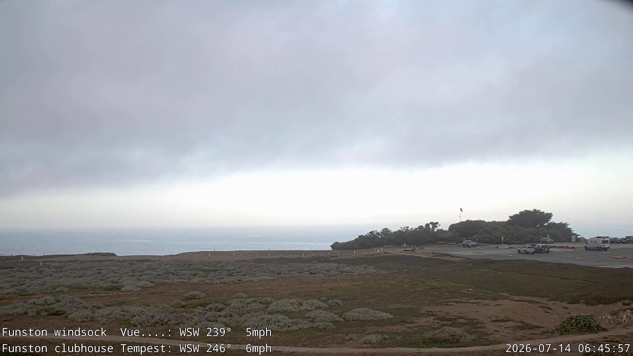Live webcam view of Fort Funston Coastal Bluffs