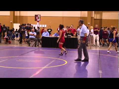 FILA Junior 51kg - Kalin Knight Alvarez (No Mercy) FALL Esthefania Jimenez (Hub City)