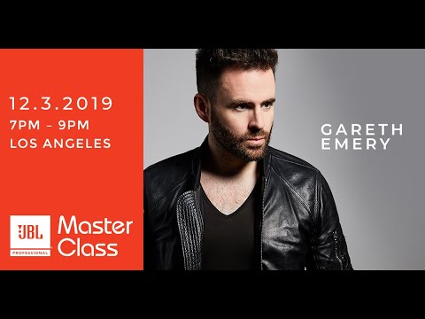 JBL Master Class: Gareth Emery