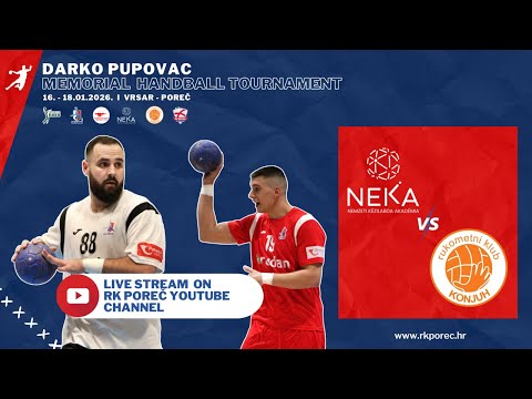 NEKA - Konjuh I Memorial handball tournament Darko Pupovac 2026