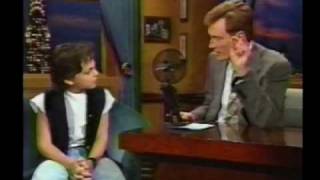 Nathan Cavaleri - on TV - interviewed on US tour (1994)