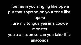 Chris Brown - Invented head (Lyrics on screen) karaoke In My Zone
