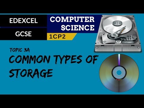 38. EDEXCEL GCSE (1CP2) Common types of storage